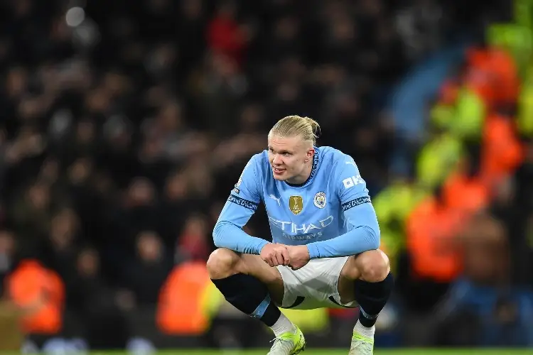 Haaland pide paciencia para Guardiola pese a su lluvia de derrotas   