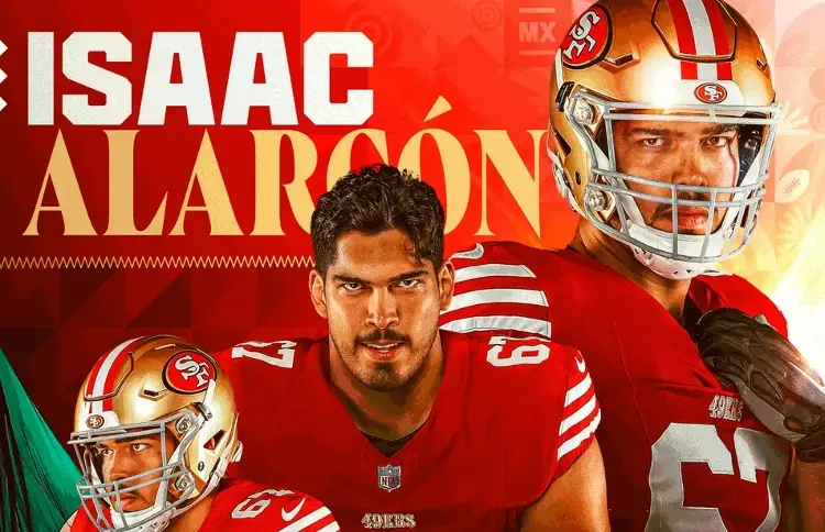 NFL: Mexicano Isaac Alarcón firma contrato con los 49ers