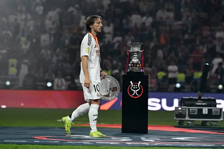 Luka Modric minimiza la Supercopa que Barcelona le ganó al Real Madrid