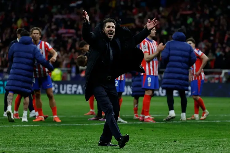 'Cholo' Simeone se va 'contento' pese a ser eliminado por el Real Madrid en la Champions League