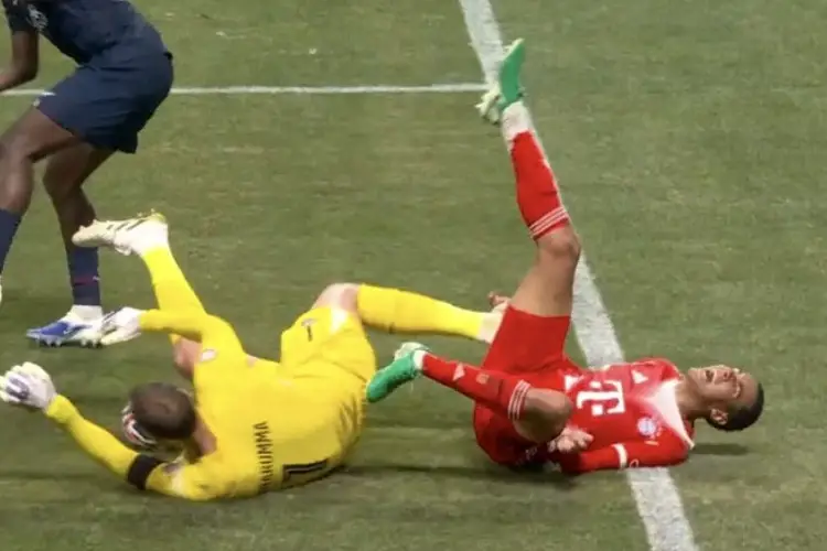 Mundial de Clubes: Musiala se rompe el tobillo de manera dramática (VIDEO)