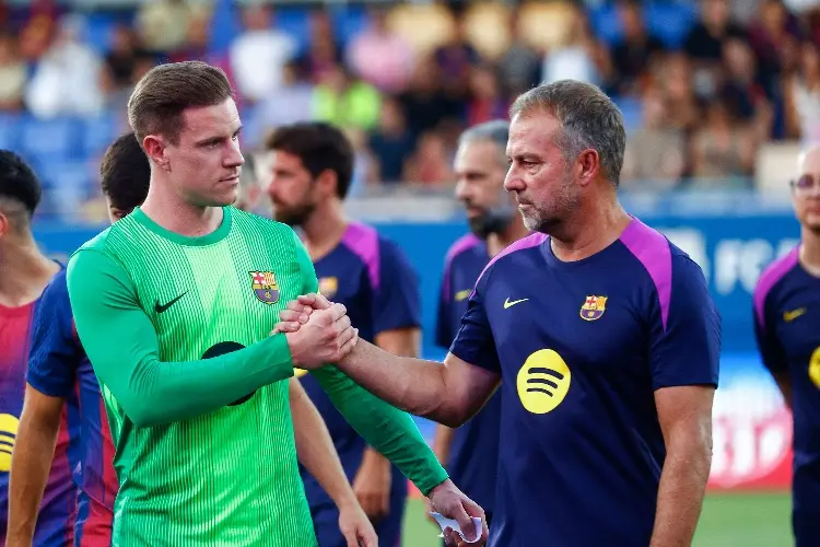 ¡Por fin! Ter Stegen vuelve a una convocatoria con el Barcelona