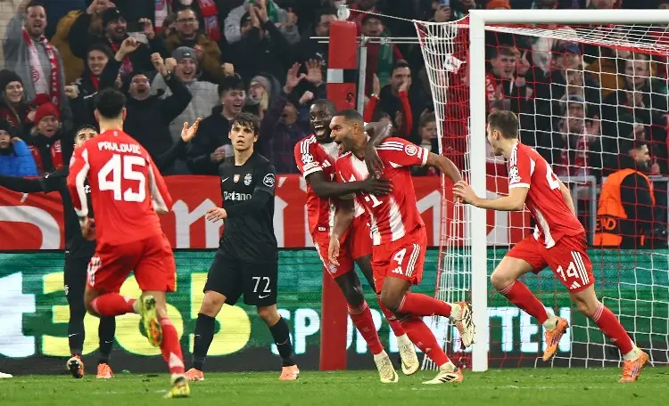 Bayern Múnich remonta y vence al Sporting de Lisboa en Champions League
