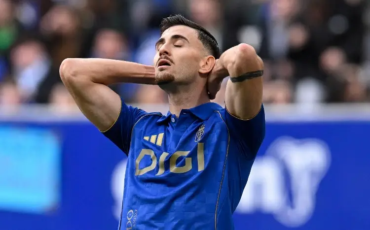 Guillermo Almada y Real Oviedo suman otro punto pero siguen últimos en La Liga