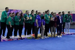 México gana medalla de bronce en la Copa Panamericana de Voleibol en Xalapa 