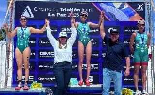 ¡Tremendo dominio! México gana oro, plata y bronce en Copa Continental de Triatlón 