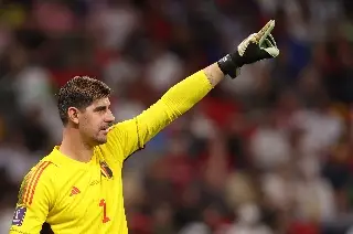 Courtois está lesionado y pone en duda su participación con la selección