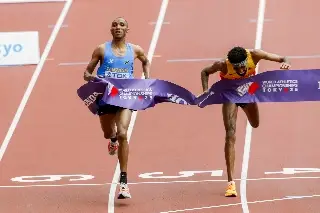 ¡Final de película! Simbu se corona campeón del mundo de maratón en Tokio