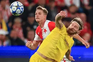 Bodo/Glimt con un golazo rescata empate ante Slavia Praha en Champions