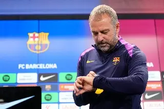 Las palabras de Hansi Flick tras su polémico festejo en la victoria del Barcelona (VIDEO)