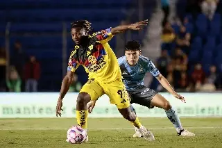 Con un gol en el último minuto, América le gana a Puebla 