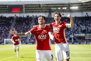 Mateo Chávez y el AZ consiguen valioso triunfo en la UEFA Europa Conference League