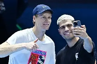 Sinner y Alcaraz entrenan juntos en Turín