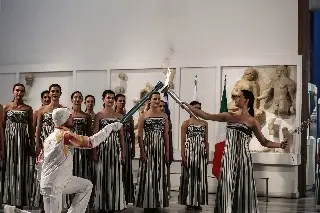 Encienden antorcha de los Juegos Olímpicos Milán-Cortina (VIDEO)
