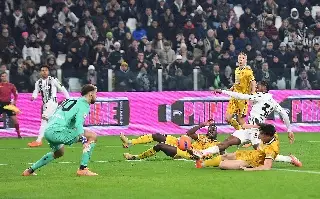 Juventus vence al Udinese y avanza a los cuartos de final de la Copa de Italia