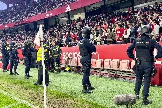 Sevilla protestará por sanción a su estadio