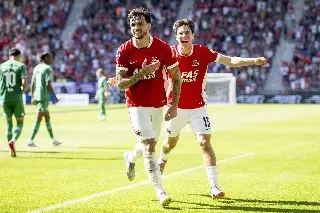 Mateo Chávez y el AZ Alkmaar avanzan en la Copa de Países Bajos 