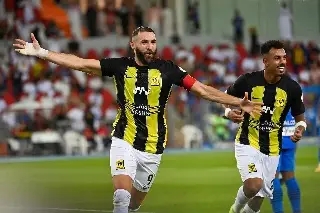 Benzema se pone la capa de héroe y le da el triunfo a Al Ittihad