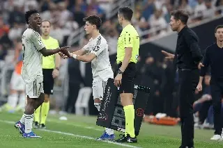 Así fue el tenso cruce entre Vinicius y Diego Simeone (VIDEO)