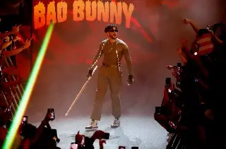 Bad Bunny da un adelanto de su show de medio tiempo en el Super Bowl (VIDEO)