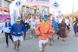 Corredores rarámuri llevan a España su tradición ancestral