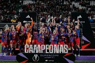 ¡Hasta en la femenil les ganan! Barcelona vence al Real Madrid y son campeonas de la Supercopa de España