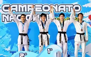 Con 17 años, el veracruzano Diego Portillo destaca en Campeonato Nacional de Taekwondo