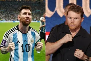 Messi confiesa lo que sintió cuando el 'Canelo' lo retó a golpes