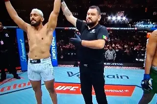 Referee veracruzano destaca en la UFC