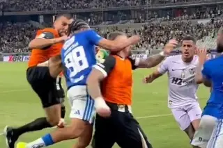 Monumental batalla campal en la final de copa en Brasil deja ¡23 expulsados! (VIDEOS)