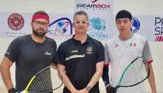 Mexicano Eduardo Portillo se pone a un paso del título en Panamericano de Raquetbol 