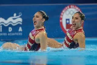 ¡Más medallas! México gana oro y bronce en Panamericano de Natación Artística 