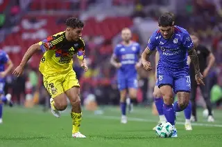 América y Cruz Azul se reparten puntos en el regreso al Estadio Azteca 