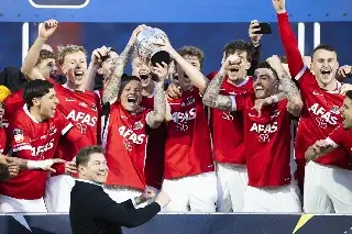 Mateo Chávez y el AZ son campeones de la Copa de los Países Bajos