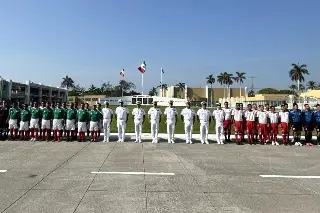 Heroica Escuela Naval Militar realiza eventos deportivos rumbo a la Copa Mundial de Futbol 2026