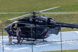 ¡De lujo! Jugadores llegan a concentración de Brasil en helicópteros