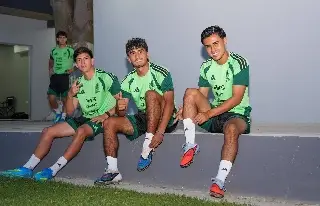 ¡Ya llegaron! La Selección Mexicana entrena en Veracruz previo a la Revelations Cup 