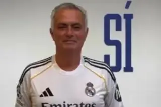 Mourinho y el video donde se le ve con la camiseta del Real Madrid