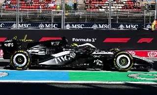 F1: 'Checo' Pérez sufre en la clasificación del GP de Barcelona, Russell tiene la Pole Position 