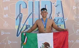 Veracruzano Ramsés Miranda es Top 3 en el ranking de Panam Aquatics en Aguas Abiertas