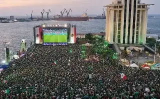 ¿Fan Fest jarocho? Habrá mega pantalla en Veracruz para ver el México vs Inglaterra 