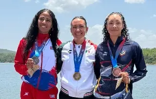 México conquista cuatro medallas en remo de los Centroamericanos 2026