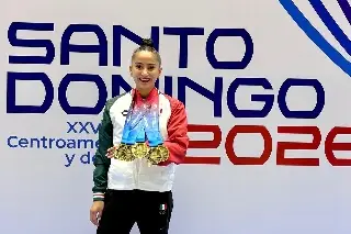 Veracruzana Marina Malpica brilla con 5 medallas de oro en Centroamericanos 2026