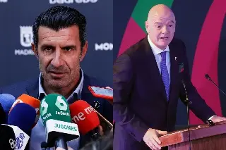 Luis Figo revienta contra Gianni Infantino: 'deshonesto, cobarde e interesado'