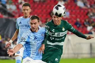 Santos Laguna cae ante el New York City FC en la Leagues Cup