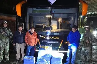 Descubren más de 80 kilos de marihuana en autobús que trasladaba al Sao Paulo