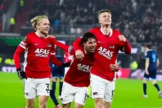Mateo Chávez se luce y da dos asistencias para gol en triunfo del AZ Alkmaar