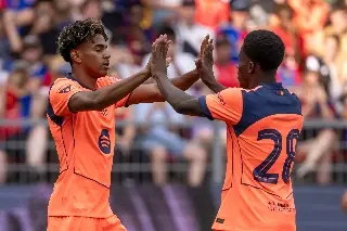 Barcelona golea de la mano de sus nuevos refuerzos