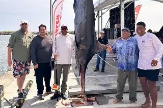 Con un gigante de 181 kilos, inició el Torneo del Marlín GulfMarine 2026