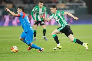 Álvaro Fidalgo está en el olvido y Real Betis sufre tremenda goleada en La Liga 
